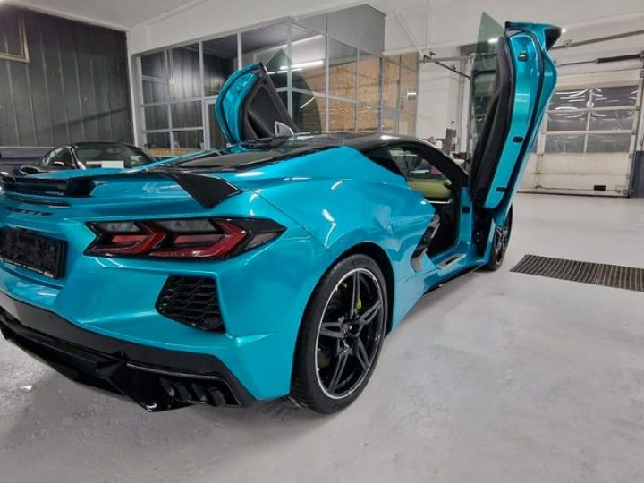 Chevrolet Corvette C8 V8 6.2 481 Stingray BVA 1èreM BOSE Pack Performance Z51  ligne d'équipement 3 LT  Garantie 12 mois Prémium Bleu Ceramic Matrix - 6