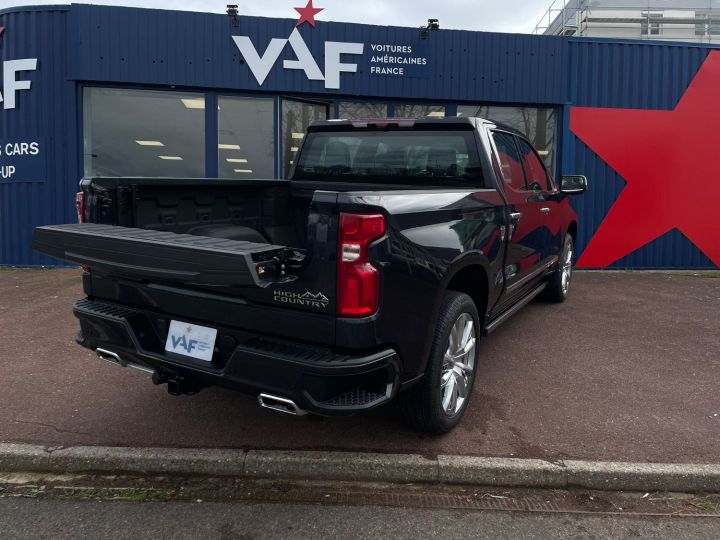 Chevrolet Silverado High Country - V8 6,2L De 420 Ch Boîte Auto 10 Vitesses - Ridelle Multifonction - Caméra 360° - Pas D’écotaxe - Pas TVS - TVA Récupérable Noir Neuf - 22