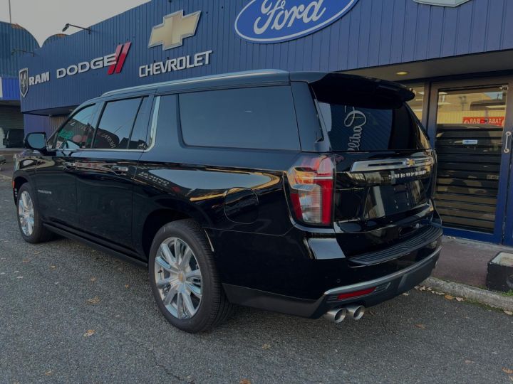 Chevrolet Suburban CHEVROLET SUBURBAN HIGH COUNTRY 4X4  6.2 V8  /CTTE FOURGON/PAS D'ECOTAXE/PAS DE TVS/TVA RECUPERABLE Noir Occasion - 14