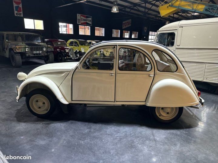 Citroen 2CV 2 CV 2cv6 spécial blanche 10 000km d'origine Blanc - 3