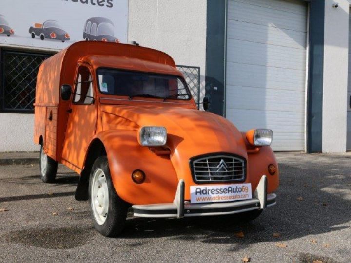 Citroen 2CV 2 CV FOURGONNETTE     Essence ORANGE - 2