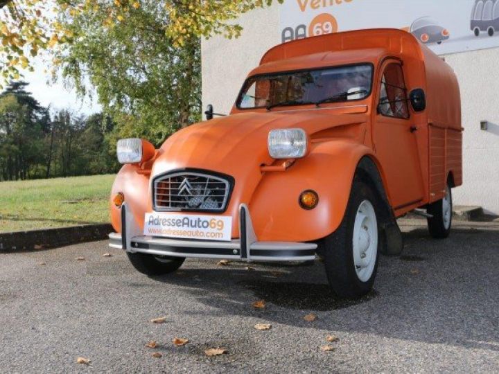 Citroen 2CV 2 CV FOURGONNETTE     Essence ORANGE - 4