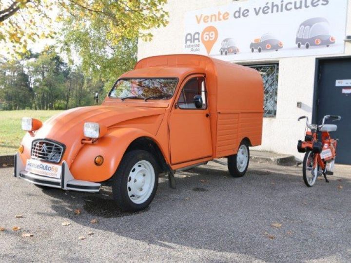 Citroen 2CV 2 CV FOURGONNETTE     Essence ORANGE - 6