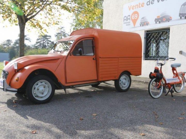 Citroen 2CV 2 CV FOURGONNETTE     Essence ORANGE - 7