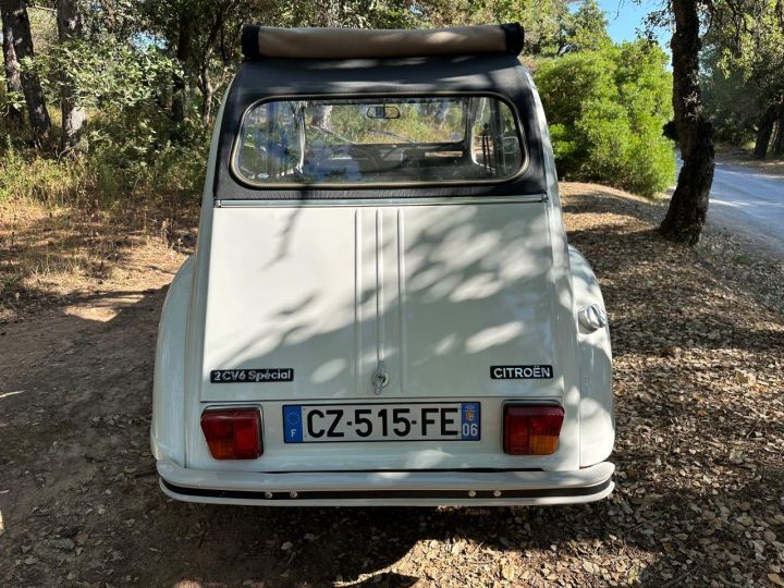 Citroen 2CV 2CV6 Spécial Blanche - 6