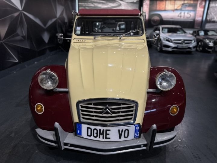 Citroen 2CV AZKA DOLLY 2CV6 602 CM3 29 CH Jaune/bordeaux - 2