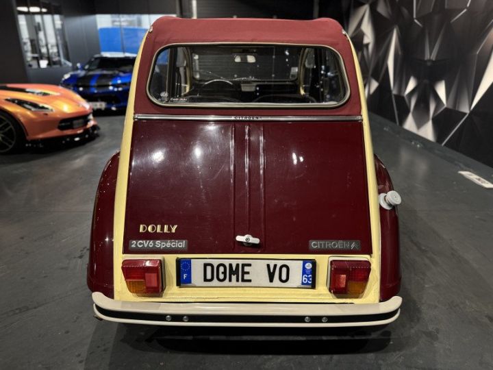 Citroen 2CV AZKA DOLLY 2CV6 602 CM3 29 CH Jaune/bordeaux - 4