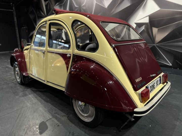 Citroen 2CV AZKA DOLLY 2CV6 602 CM3 29 CH Jaune/bordeaux - 9