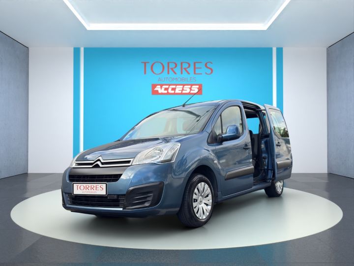 Citroen Berlingo 1.6 BLUE HDI FEEL distri ok/révision ok/4 p,eus neufs Bleu - 2