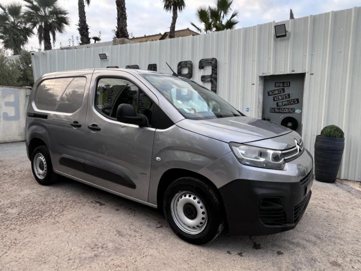 Citroen Berlingo 1.6 BlueHDi S&S - 100 III FOURGON Fourgon M Worker 1000 kg PHASE 1 Gris métallisé - 1