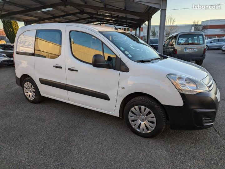 Citroen Berlingo 1.6 hdi 100 business, 57000 KM, vitré Blanc - 3