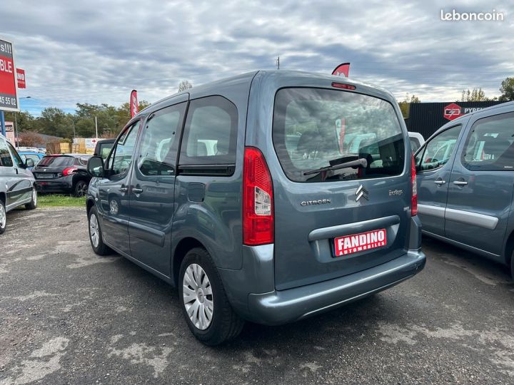 Citroen Berlingo 1.6 Hdi 90Ch Multispace Bleu - 5