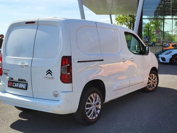 Citroen Berlingo 3 places HDI 100 Garantie 6 ans Clim Camera Apple Régul 349HT-Mois Blanc - 2