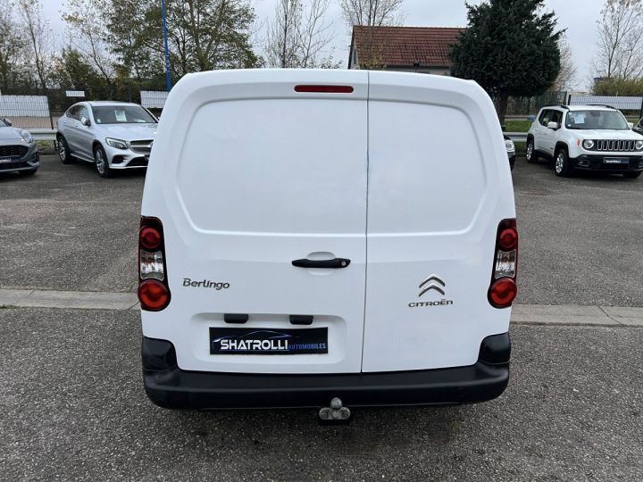 Citroen Berlingo Citroën 1.6 BlueHDi 100ch 1erMain 3Places Clim Régulateur Attelage TVA20% 8,250Euro H.T BLANC - 7