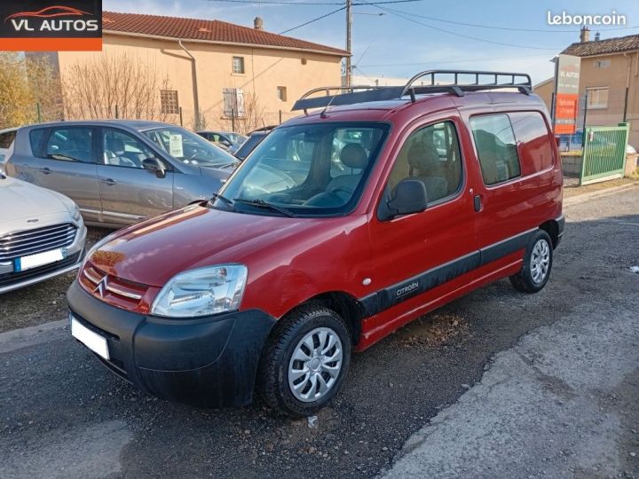 Citroen Berlingo Citroën 2 places 1.9 69 cv Année 2006 Rouge - 2