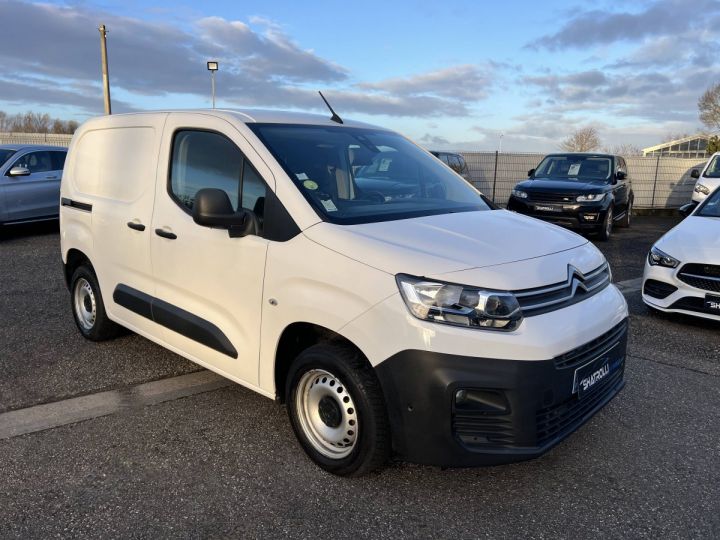 Citroen Berlingo Citroën M 1.6 BlueHDi 75cv Clim GPS Caméra TVA20% 11,250 H.T BLANC - 2