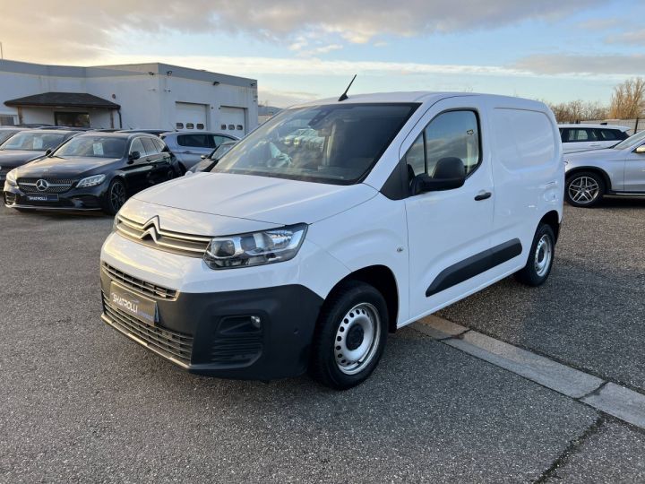 Citroen Berlingo Citroën M 1.6 BlueHDi 75cv Clim GPS Caméra TVA20% 11,250 H.T BLANC - 4