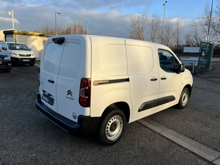 Citroen Berlingo Citroën M 1.6 BlueHDi 75cv Clim GPS Caméra TVA20% 11,250 H.T BLANC - 5