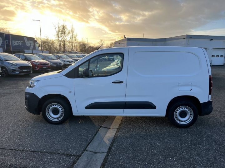 Citroen Berlingo Citroën M 1.6 BlueHDi 75cv Clim GPS Caméra TVA20% 11,250 H.T BLANC - 10