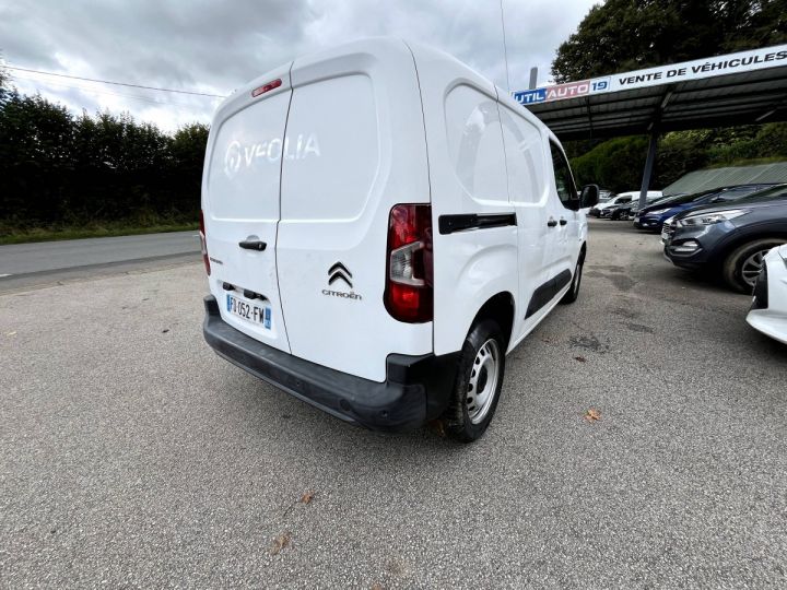 Citroen Berlingo Citroën M 1000kg 100 Club BLANC - 5