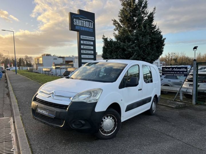 Citroen Berlingo Citroën Rallongée II 1.6 HDi 90ch Multispace Pack 5Places Clim Régulateur BLANC - 1