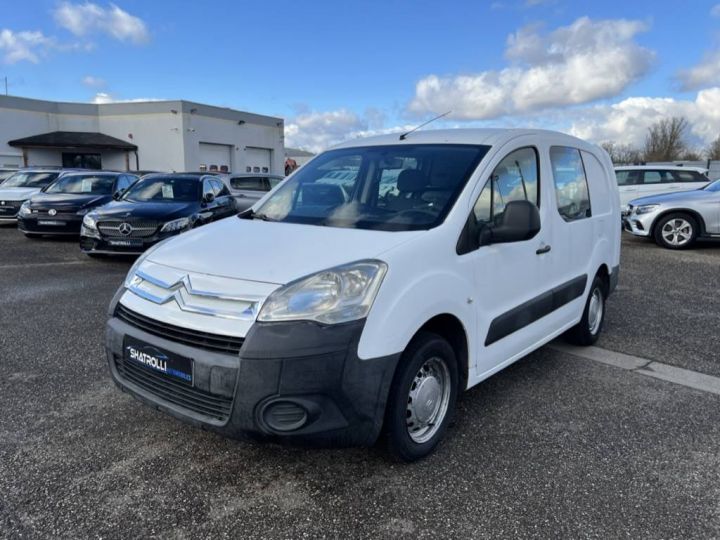 Citroen Berlingo Citroën Rallongée II 1.6 HDi 90ch Multispace Pack 5Places Clim Régulateur BLANC - 4