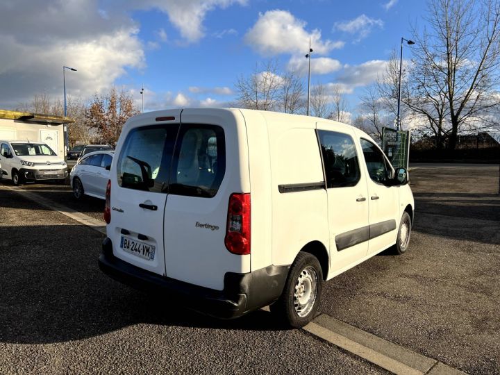 Citroen Berlingo Citroën Rallongée II 1.6 HDi 90ch Multispace Pack 5Places Clim Régulateur BLANC - 5