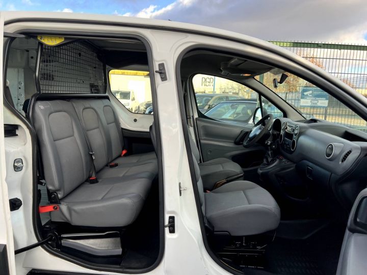 Citroen Berlingo Citroën Rallongée II 1.6 HDi 90ch Multispace Pack 5Places Clim Régulateur BLANC - 9