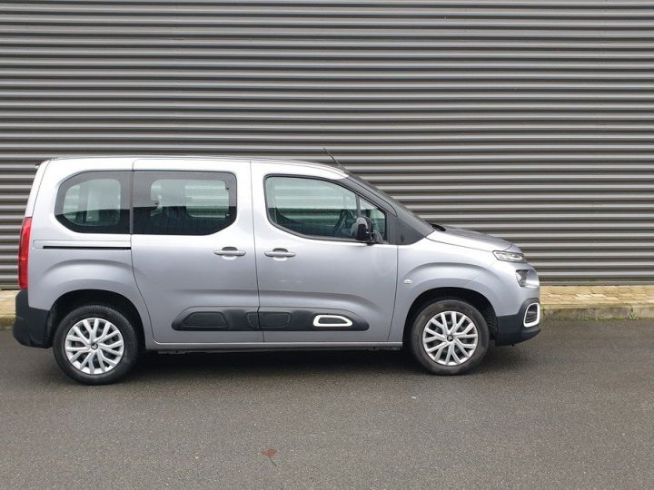 Citroen Berlingo III 3 MULTISPACE 1.5 BLUEHDI 102 FEEL BV6 Gris Métallisé Occasion - 4