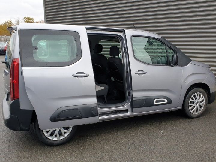 Citroen Berlingo III 3 MULTISPACE 1.5 BLUEHDI 102 FEEL BV6 Gris Métallisé Occasion - 26