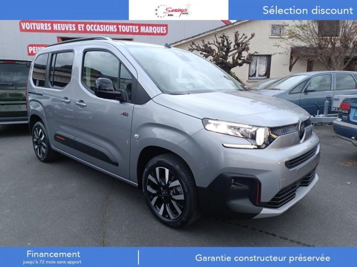 Citroen Berlingo MAX BlueHDi 130 BVM6 PK XTR+PK TECHNO+JA17 GRIS ARTENSE METAL - 1