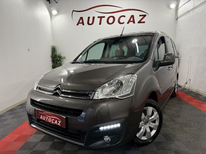 Citroen Berlingo MULTISPACE BlueHDi 120 BVM6 Selection+CAMERA+ATTELAGE+98000KM Marron - 1