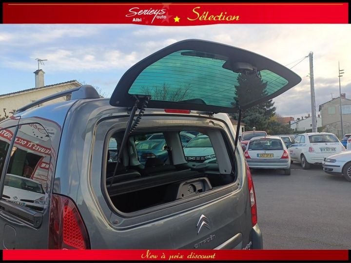 Citroen Berlingo SHINE 1.6 BlueHDi 120 CAMERA AR+TOIT ZENITH+GPS GRIS PLATIMIUM - 7