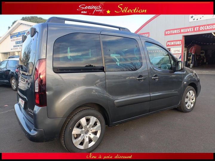 Citroen Berlingo SHINE 1.6 BlueHDi 120 CAMERA AR+TOIT ZENITH+GPS GRIS PLATIMIUM - 18