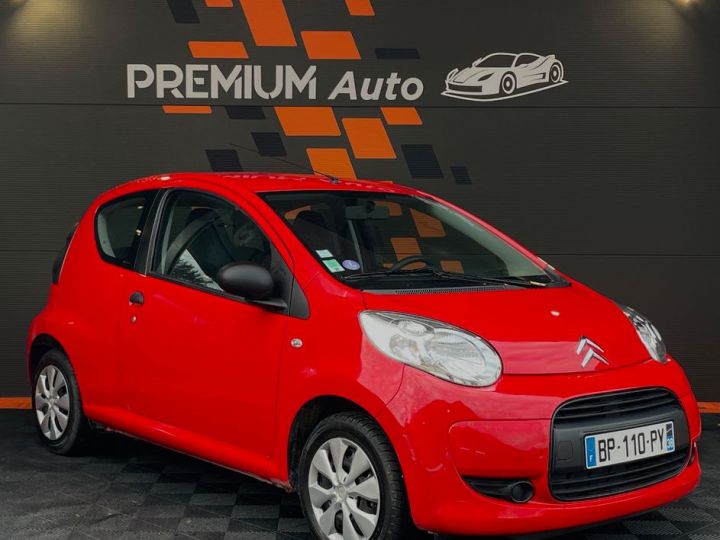 Citroen C1 1.0i 68 Cv Confort 3 Portes Climatisation Faible Kilométrage Crit'Air 1 Ct Ok 2026 Rouge - 2