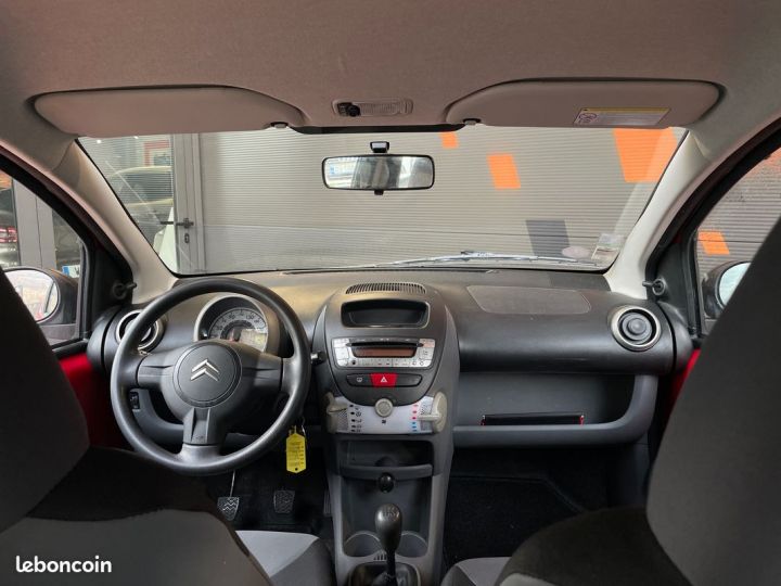 Citroen C1 1.0i 68 Cv Confort 3 Portes Climatisation Faible Kilométrage Crit'Air 1 Ct Ok 2026 Rouge - 5