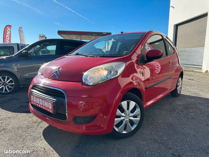 Citroen C1 PEUGEOT 1.0 12V 68Ch Confort Bva Rouge - 4