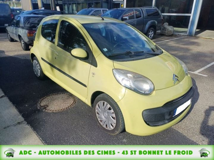 Citroen C1 PHASE 1 0i 68cv 5P PACK BVM Jaune - 1