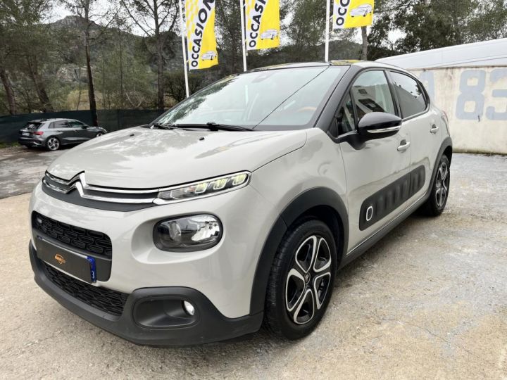 Citroen C3 1.2 PureTech 12V - 110 S&S - BV EAT6 2016 BERLINE Shine PHASE 1 BEIGE CLAIR - 3