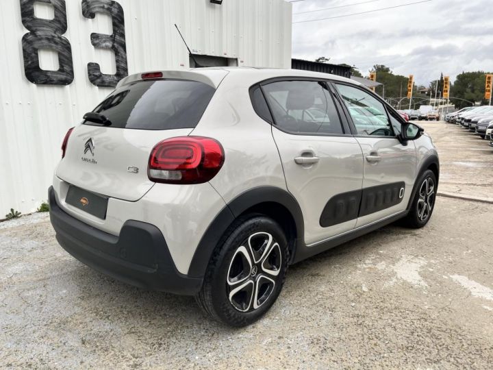 Citroen C3 1.2 PureTech 12V - 110 S&S - BV EAT6 2016 BERLINE Shine PHASE 1 BEIGE CLAIR - 4