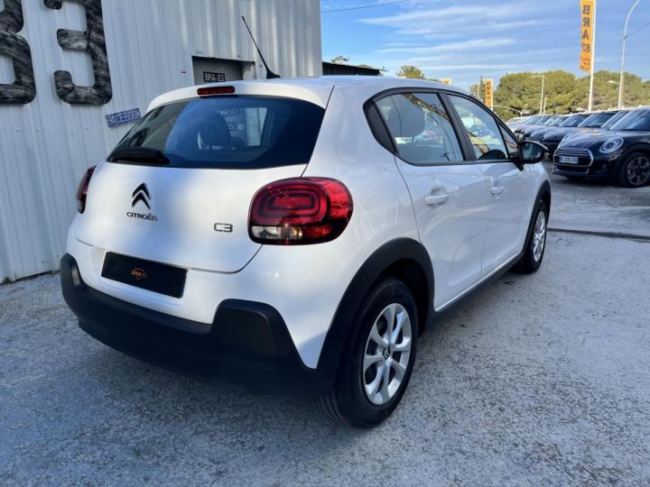 Citroen C3 1.2 PureTech 12V - 82 S&S 2016 BERLINE Feel PHASE 1 BLANC - 6