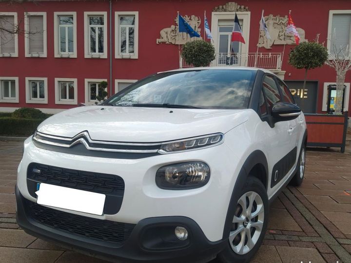 Citroen C3 1.2 VTI 82 Blanc - 1