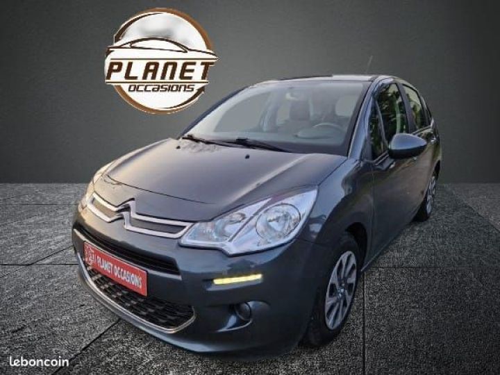 Citroen C3 1.2 Vti 82ch 90337 Km Crit'Air 1 Gris - 1