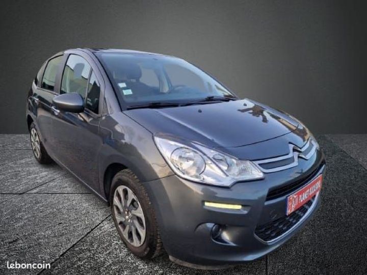 Citroen C3 1.2 Vti 82ch 90337 Km Crit'Air 1 Gris - 2