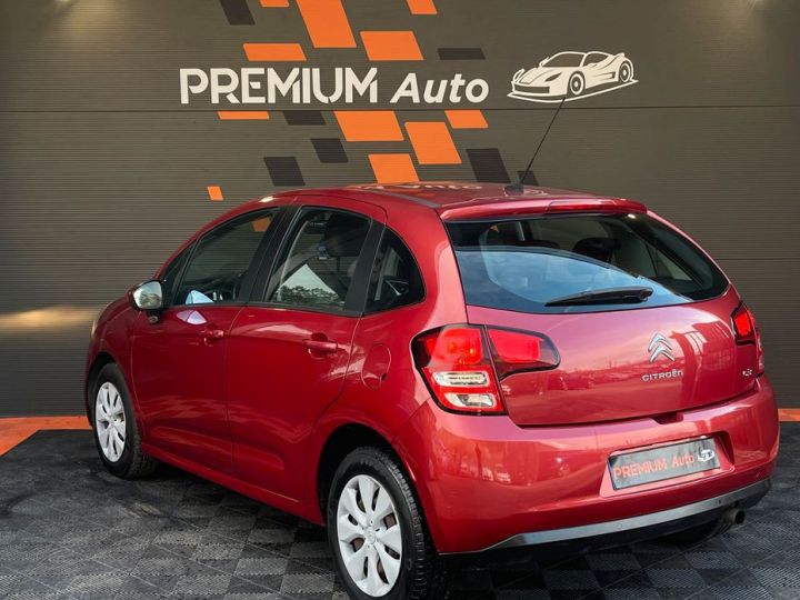 Citroen C3 1.4 Vti 95 Cv Confort Bmp5 Boite Automatique Climatisation Crit'Air 1 Ct Ok 2026 Rouge - 3