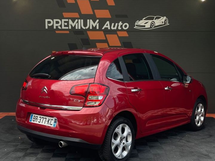 Citroen C3 1.4 VTI 95 cv Exclusive Boite Auto Skyview GPS Rouge - 4