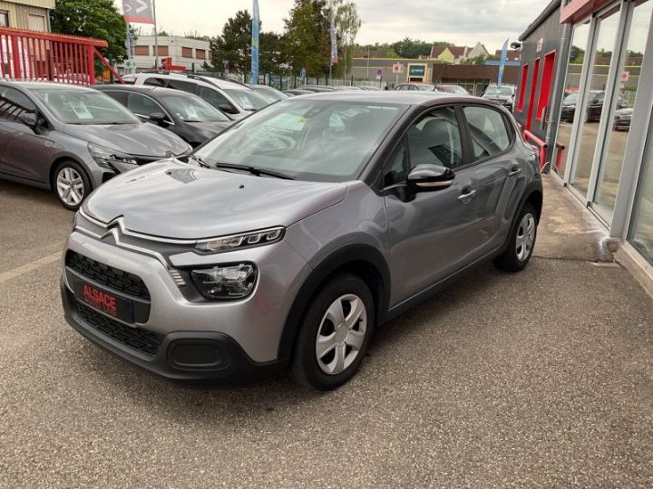 Citroen C3 1.5 BLUEHDI 100CH S&S FEEL E6.D Gris F - 3