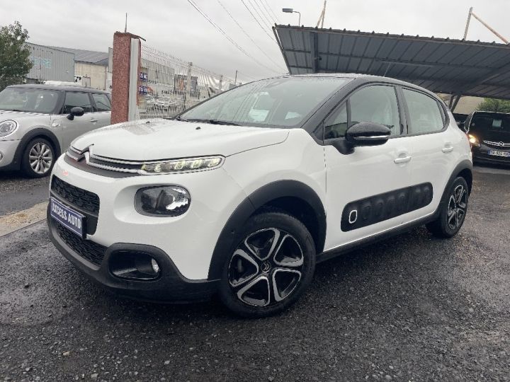 Citroen C3 82 SetS BVM5 Shine Blanc - 1