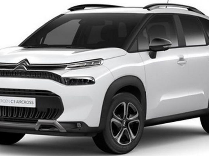 Citroen C3 Aircross 1.2 puretech 110v bvm6 plus Blanc banquise - 1