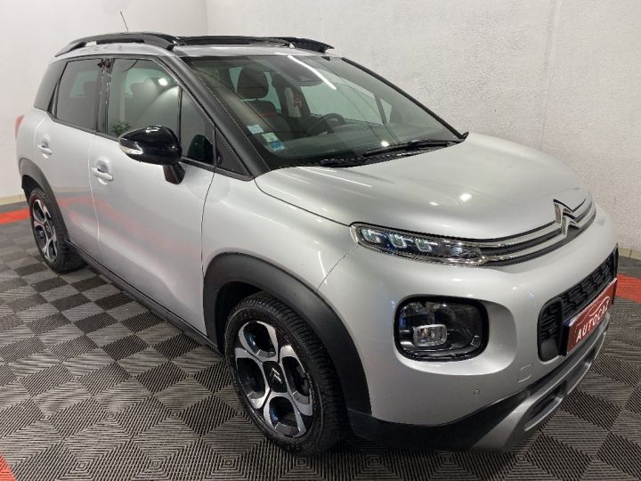 Citroen C3 Aircross BlueHDi 120 SetS EAT6 Shine +78000KM+TOIT OUVRANT+GRIP CONTROL Grise - 5